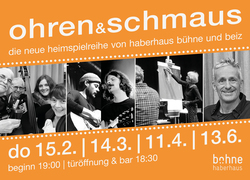 ohren&schmaus - Krimidinner: Walter Millns liest eigene Kurzkrimis, dazu Musik mit «Batti5»